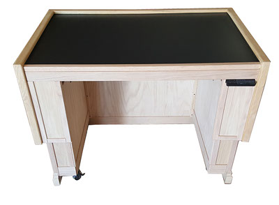 i_style_podium_back_view_walnut_wood_mic_hlder