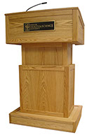 PS_1200_Lift_Electric_Height_Adjustable Lectern_or_Podium