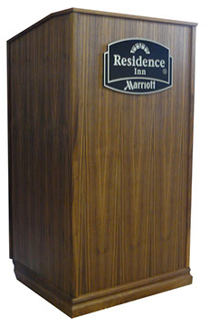 ps_1000_podium_in_medium_oak_with_two _bronze_plaques-_logos