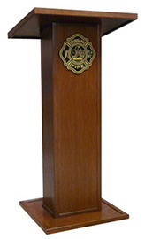 PS_2050_traditional_style_podium_custom_black_finish