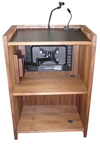 ps_1000_podium_in_medium_oak_with_two _bronze_plaques-_logos